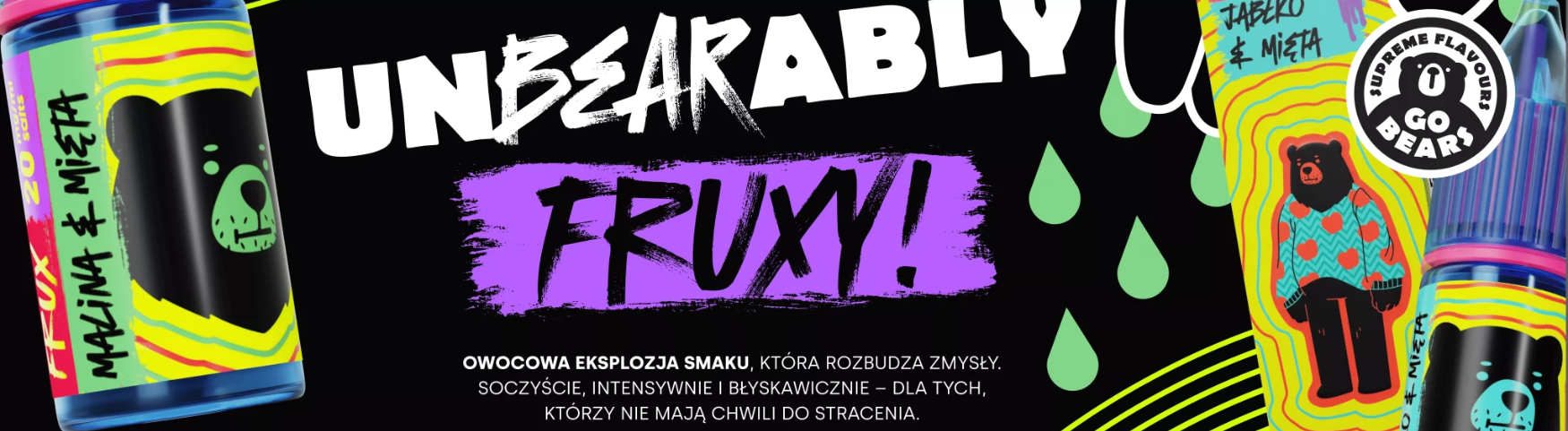 Liquidy Ge Bears Frux baner