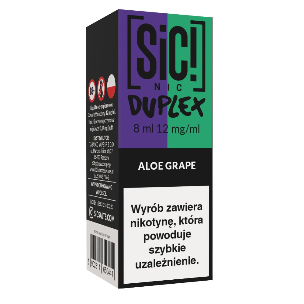 liquid z nikotyną SIC! NIC