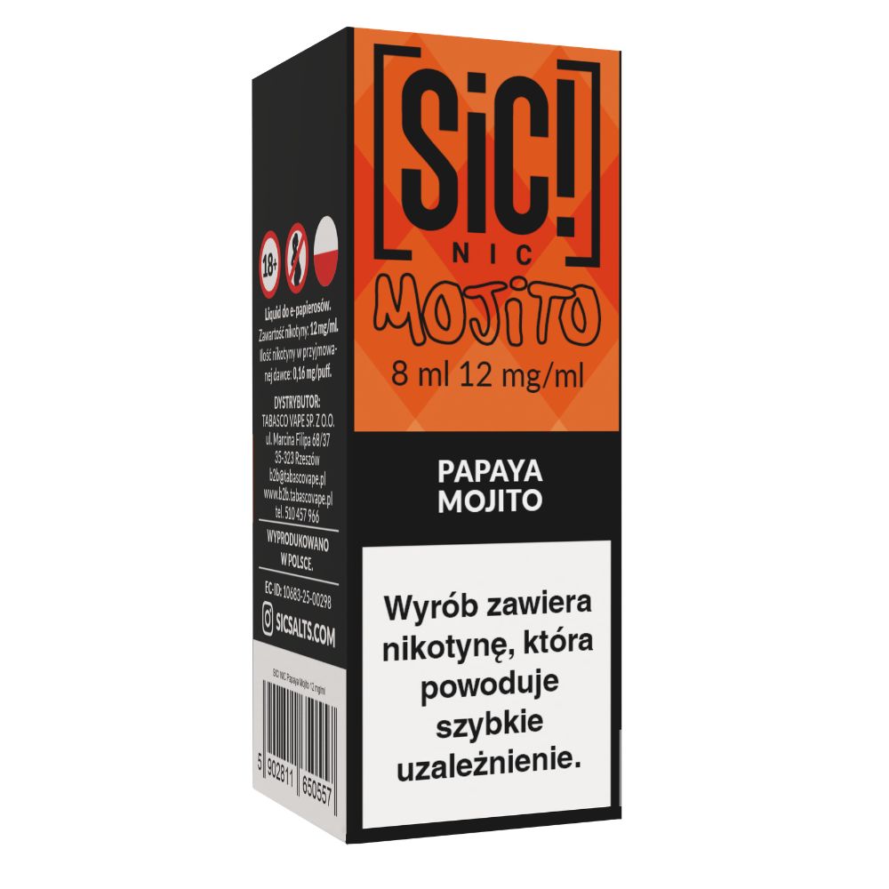 liquid z nikotyną SIC! NIC