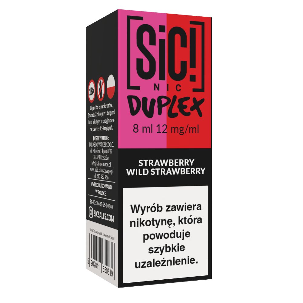 liquid z nikotyną SIC! NIC