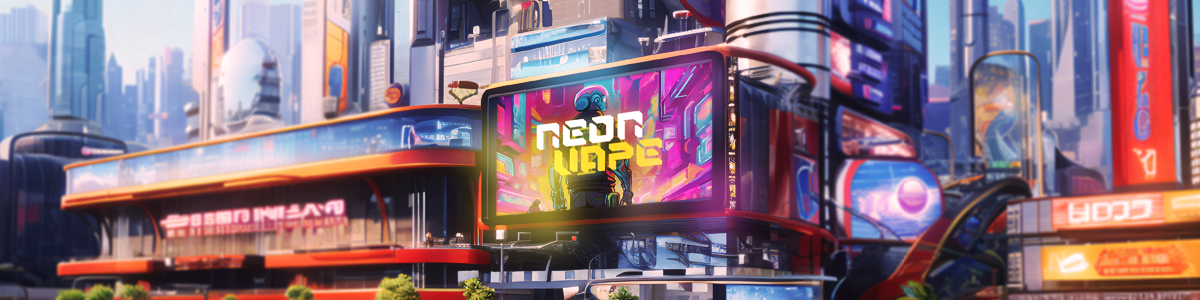 liquidy neon vape baner