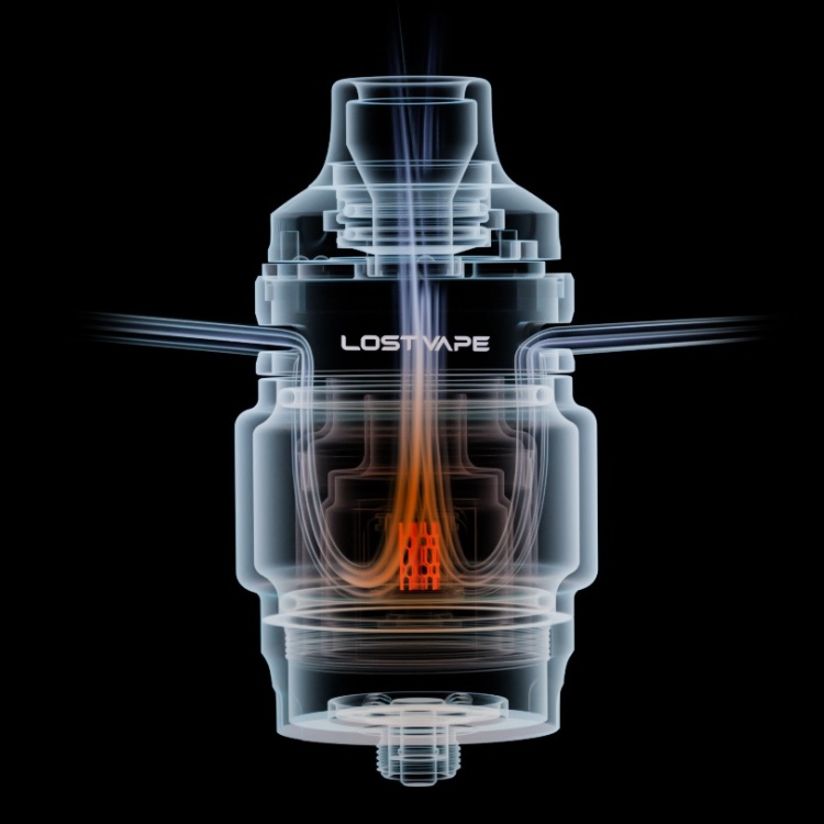 atomizer lost vape centaurus sub ohm tank v2 airflow