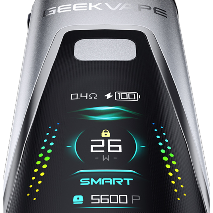 e papieros pod geekvape digi pro ekran