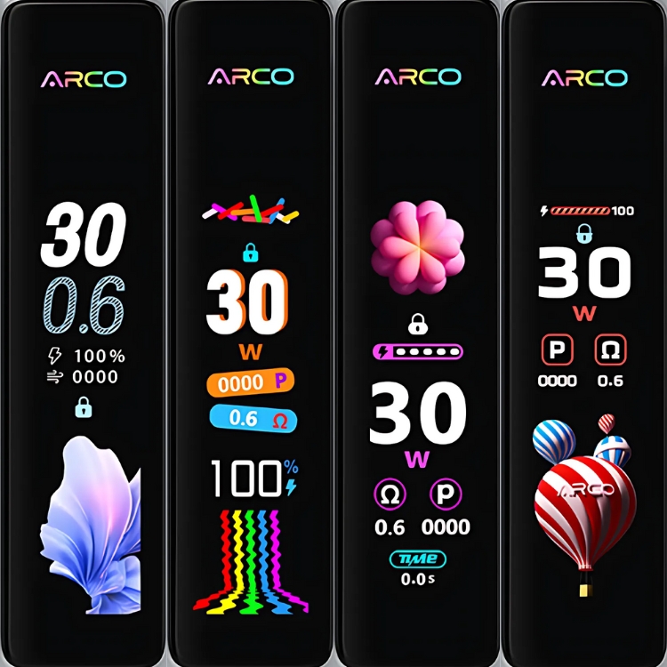 e papieros pod smok arco max ekran