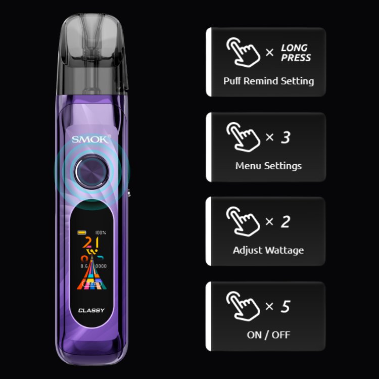 e papieros pod smok novo classy