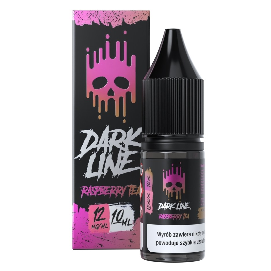 liquid z nikotyną Dark Line Raspberry Tea