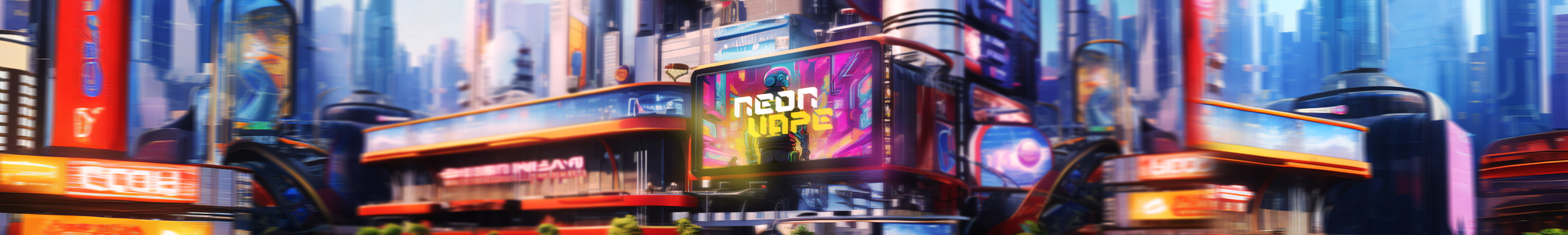 liquidy neon vape baner