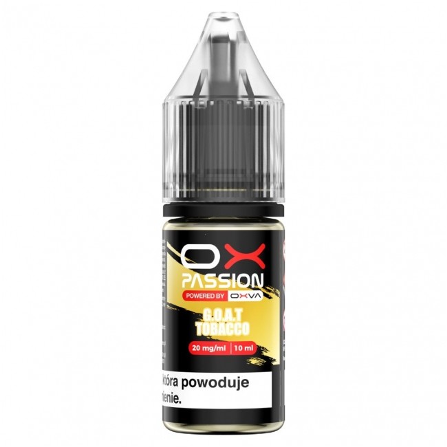 Liquid OX Passion 10ml G.O.A.T Tobacco 20mg