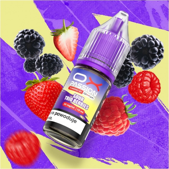 Liquid OXVA OX Passion 10ml Sour Trio Berries 20mg