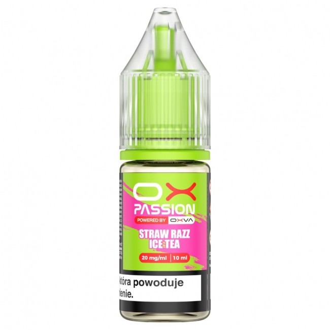 Liquid OXVA OX Passion 10ml Straw Razz Ice Tea 20mg