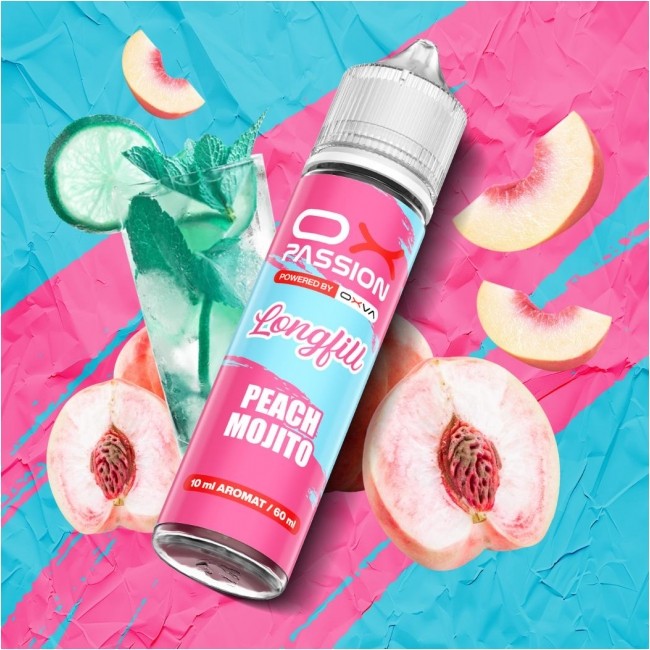 Longfill OXVA OX Passion 10/60 Peach Mojito