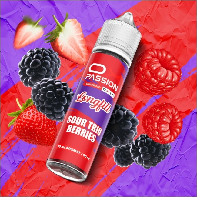 Longfill OXVA OX Passion 10/60 Sour Trio Berries
