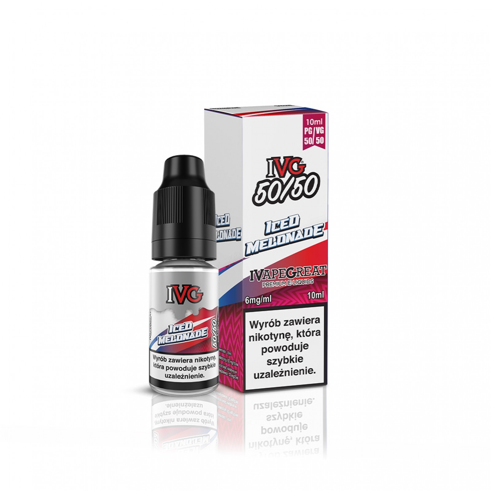 Liquid do e-papierosa IVG 50/50 Iced Melonade 10ml