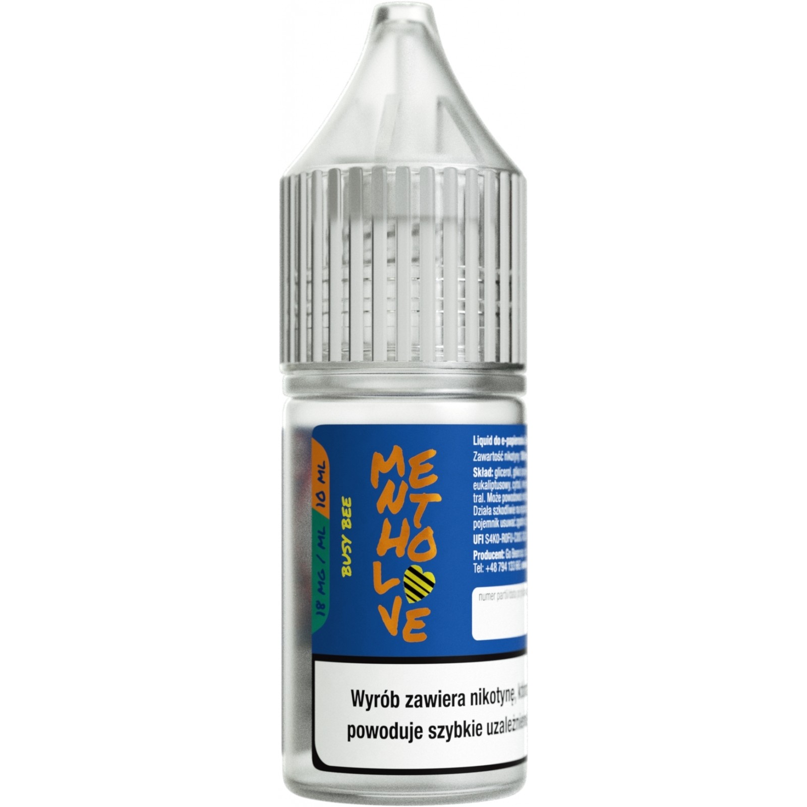 Liquid MENTHOLOVE Busy Bee 10ml - e-papierosy.pl Liquid MENTHOLOVE Busy Bee 10ml - e-papierosy.pl