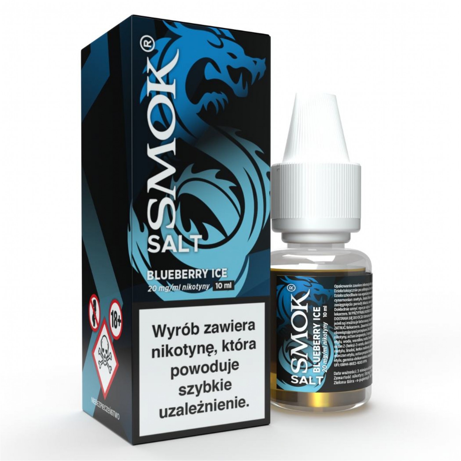 Liquid SMOK Salt 10ml Blueberry Ice 20mg
