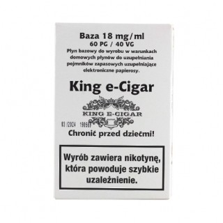 Baza King e-Cigar 6x10ml 40/60 - 18mg