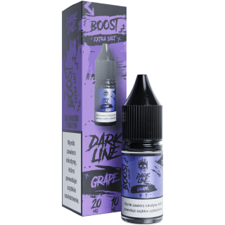 Liquid DARK LINE Boost Salt 10ml Grape 20mg
