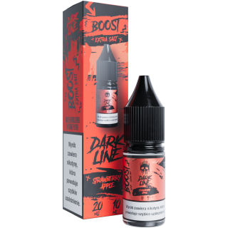 Liquid DARK LINE Boost Salt 10ml Strawberry Apple 20mg