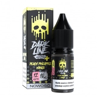 Liquid Dark Line Nicotine+ 10ml Peach Pineapple Mango