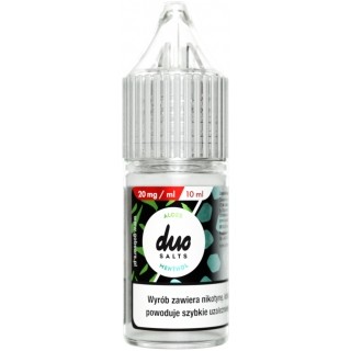 Liquid DUO Salt Aloes Menthol 10ml 20mg