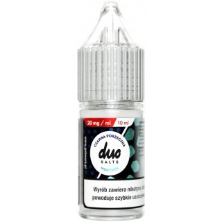 Liquid DUO Salt Czarna Porzeczka Menthol 10ml 20mg