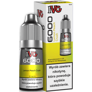 Liquid IVG 6000 Salt Lemon Peach Crush 10ml 20mg