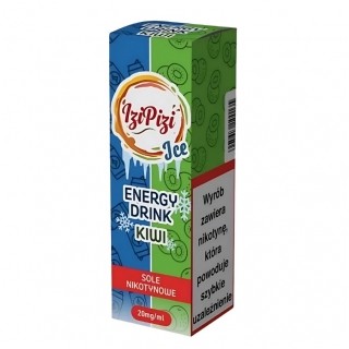 Liquid Izi Pizi Salt 10ml Energy Drink Kiwi Ice 20mg