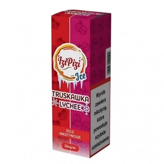 Liquid Izi Pizi Salt 10ml Truskawka Lychee Ice 20mg