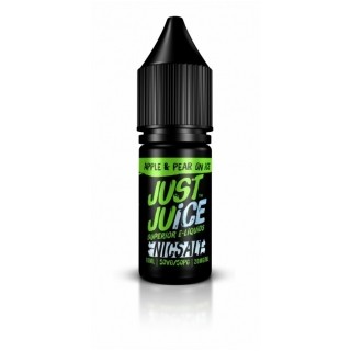 Liquid JUST JUICE 10ml Apple & Pear on Ice 20mg
