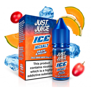 Liquid JUST JUICE 10ml Ice Grape Melon 20mg