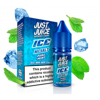Liquid JUST JUICE 10ml Ice Pure Mint 20mg