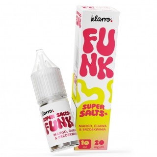 Liquid Klarro Funk Super Salts+ 10ml Mango Guawa Brzoskwinia 20mg