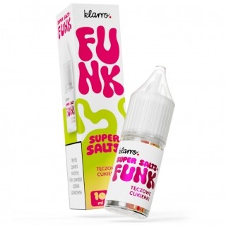 Liquid Klarro Funk Super Salts+ 10ml Tęczowe Cukierki 20mg