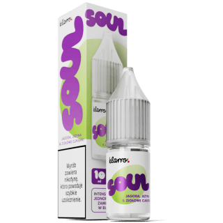 Liquid KLARRO Soul Salt 10ml Jagoda Jeżyna & Ziołowe Cukierki 20mg