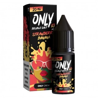 Liquid Only Double Salt 10ml Strawberry Banana 20mg