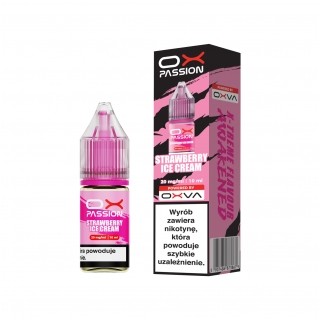 Liquid OXVA OX Passion 10ml Strawberry Ice Cream 20mg