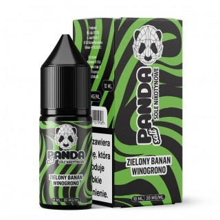 Liquid Panda Salt 10ml Zielony Banan Winogrono 20mg