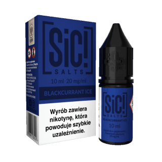 Liquid SIC! SALTS 10ml Blackcurrant Ice 20mg