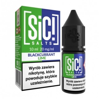 Liquid SIC! SALTS 10ml Blackcurrant Lime 20mg