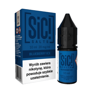 Liquid SIC! SALTS 10ml Blueberry Ice 20mg