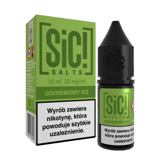 Liquid SIC! SALTS 10ml Gooseberry Ice 20mg