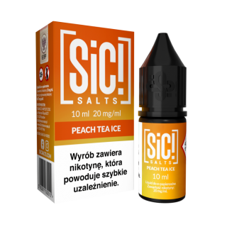 Liquid SIC! SALTS 10ml Peach Tea Ice 20mg