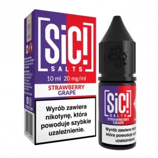 Liquid SIC! SALTS 10ml Strawberry Grape 20mg