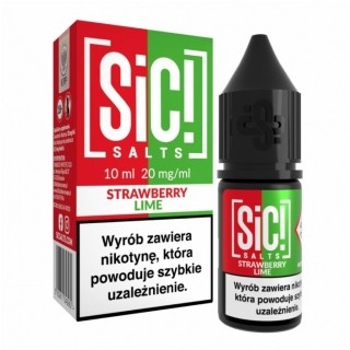 Liquid SIC! SALTS 10ml Strawberry Lime 20mg