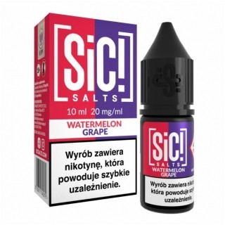 Liquid SIC! SALTS 10ml Watermelon Grape 20mg