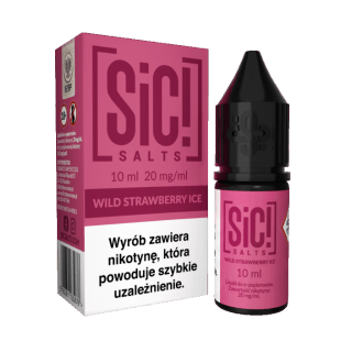 Liquid SIC! SALTS 10ml Wild Strawberry Ice 20mg