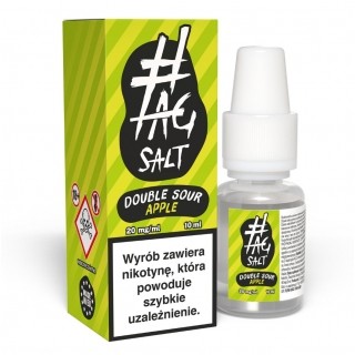 Liquid #TAG SALT Sour 10ml Double Apple 20mg