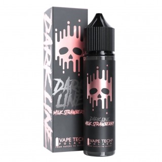 Longfill DARK LINE Milk Strawberry 6/60ml