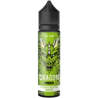 Longfill DRAGON FRESH Cytryna Eukaliptus Menthol 9/60ml