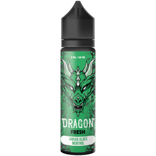 Longfill DRAGON FRESH Jabłko Aloes Menthol 9/60ml